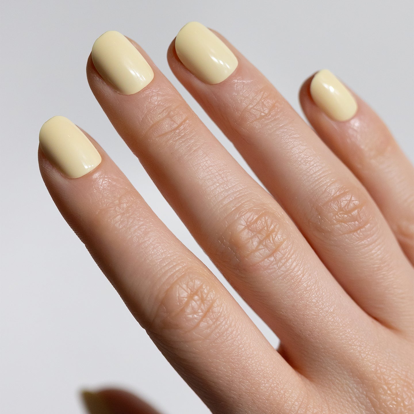 Butter Yellow, Short Squoval