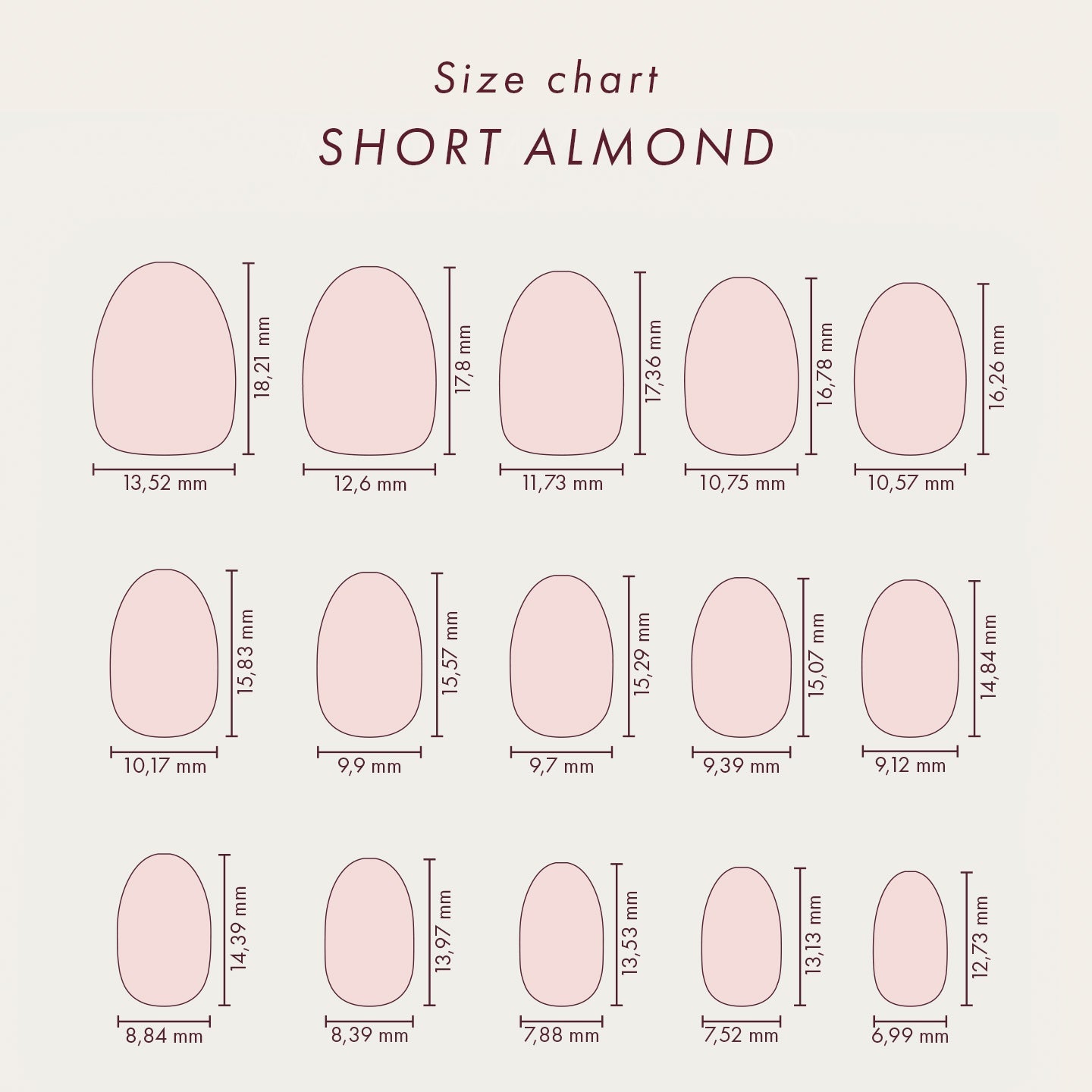 Classic French - Short Almond