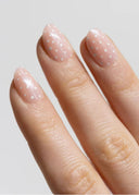 Glazed Polka, Short Almond, båret på hånden