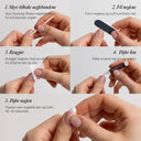 Ballet Slipper 2. sortering, Medium Almond, press on nails