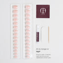Ballet Slipper 2. sortering, Medium Almond, press on nails